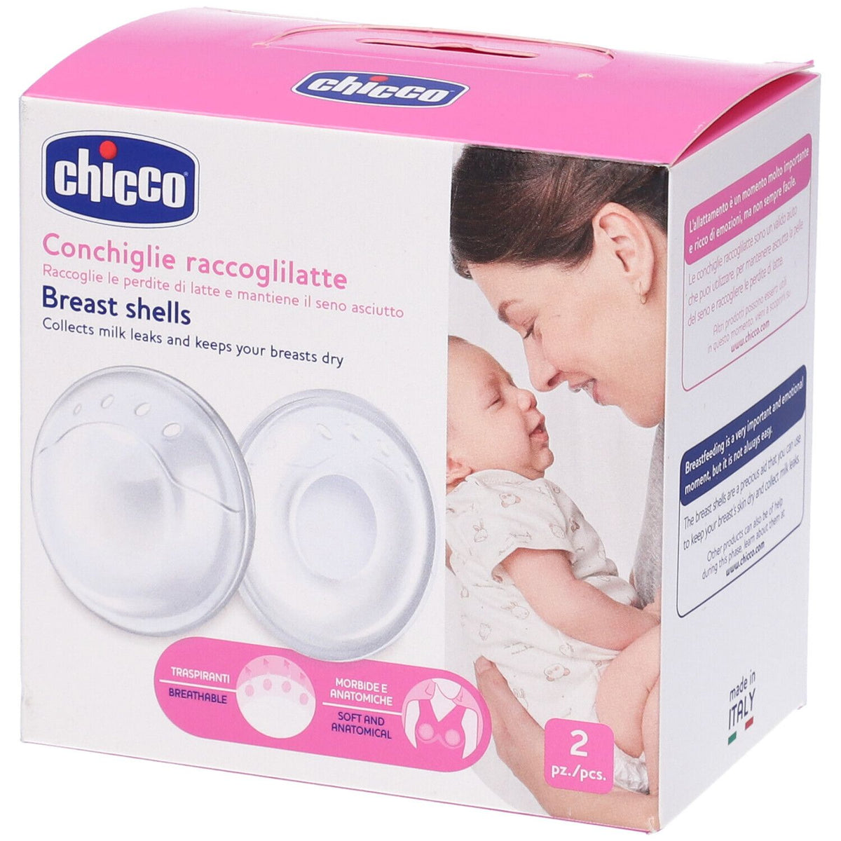 CHICCO Conchiglie Raccoglilatte