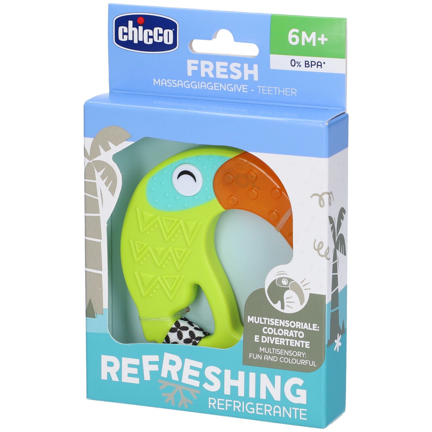 CHICCO Massaggia Freșampon Funny 6M+