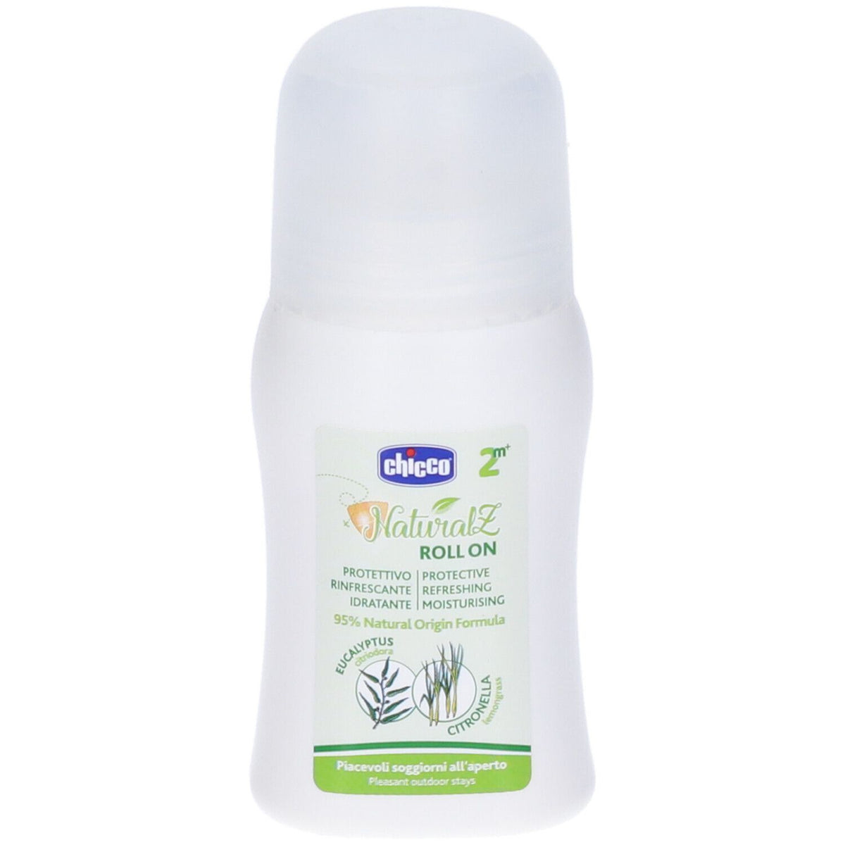 CHICCO NATURAL Z – Roll On protector și răcoritor 2m+, 60ml