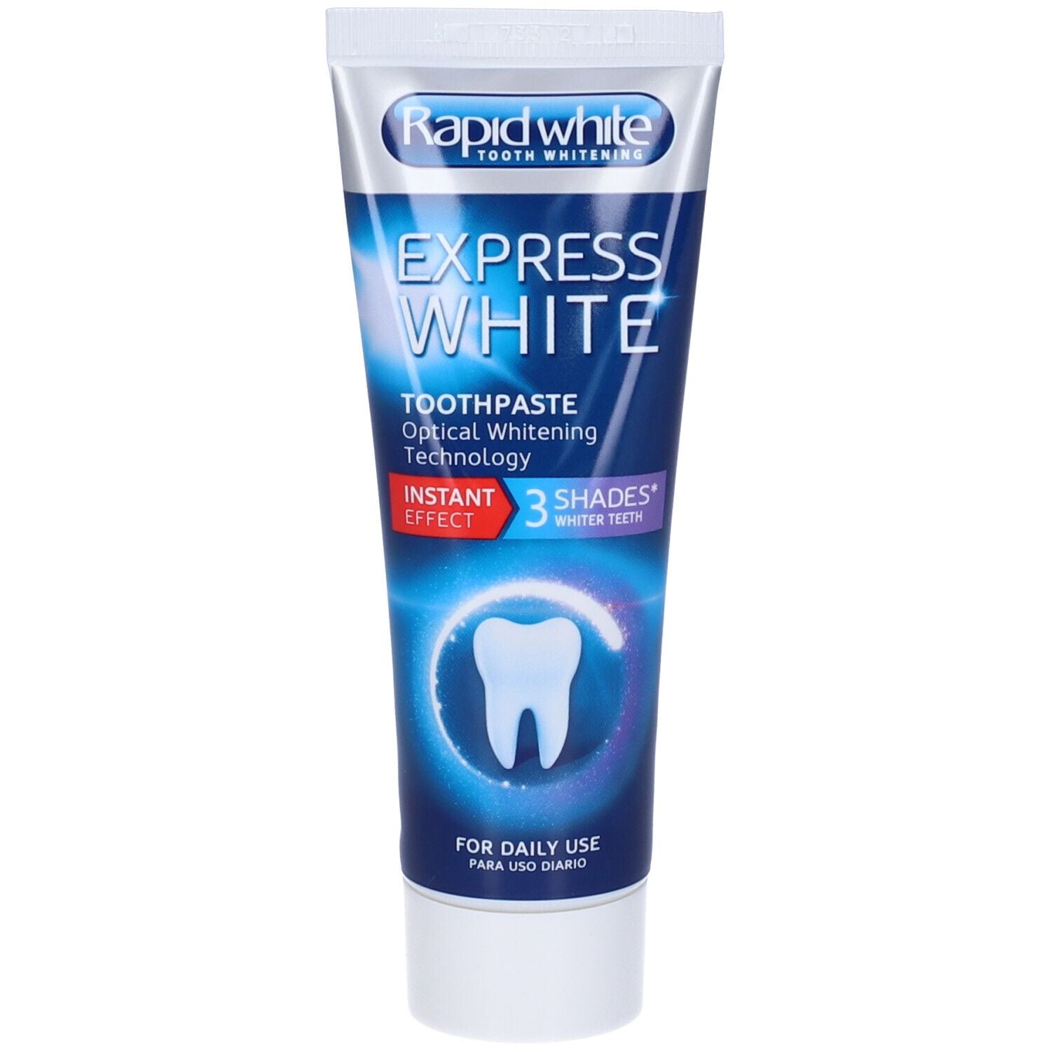 RAPID WHITE Express White – Pastă de dinți pentru albire, 75ml