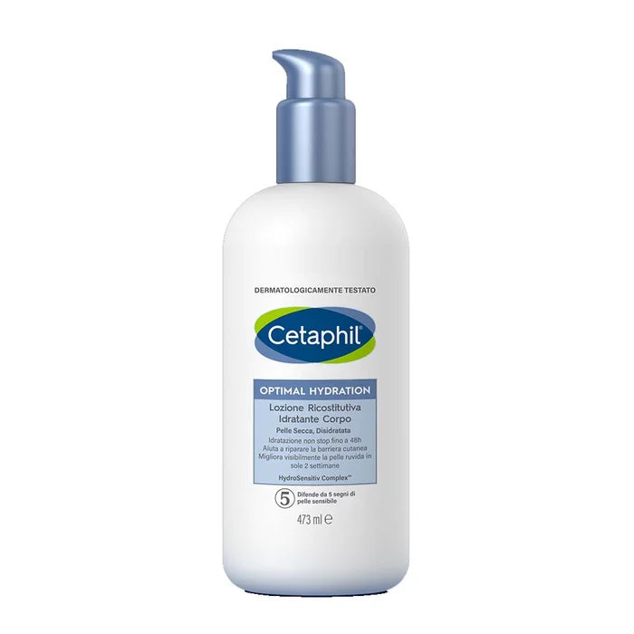 CETAPHIL OPTIMAL HYDRATION – Loțiune Restitutivă Hidratantă pentru Corp, 473 ml