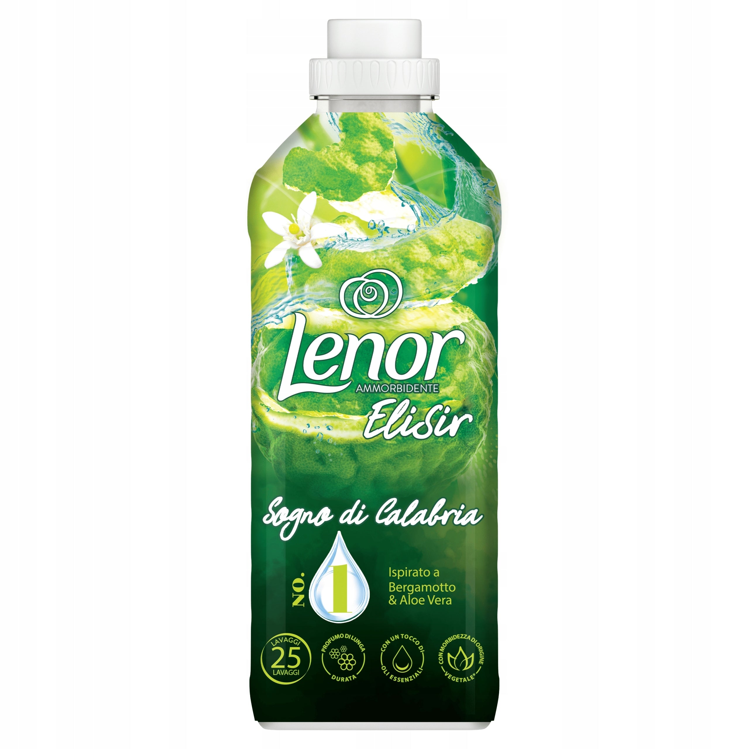 LENOR Balsam de rufe Elixir Calabria, 25 spălări, 525 ml