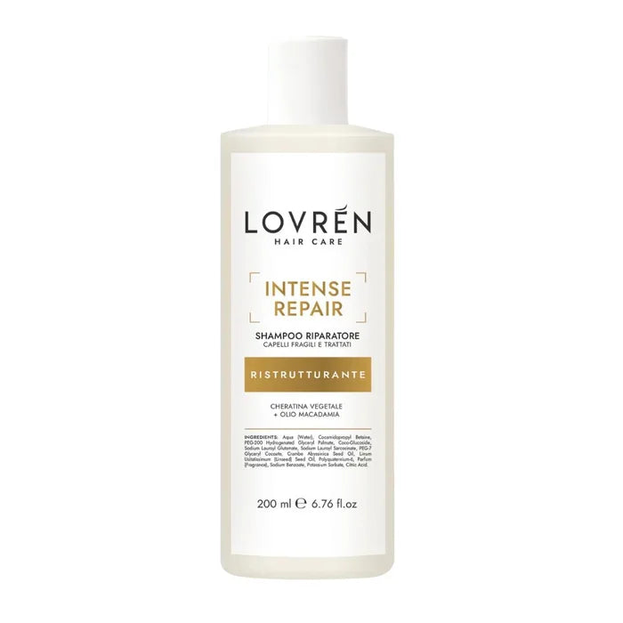 LOVRÉN HAIR CARE – INTENSE REPAIR ȘAMPON RINFORZANT, 200 ml