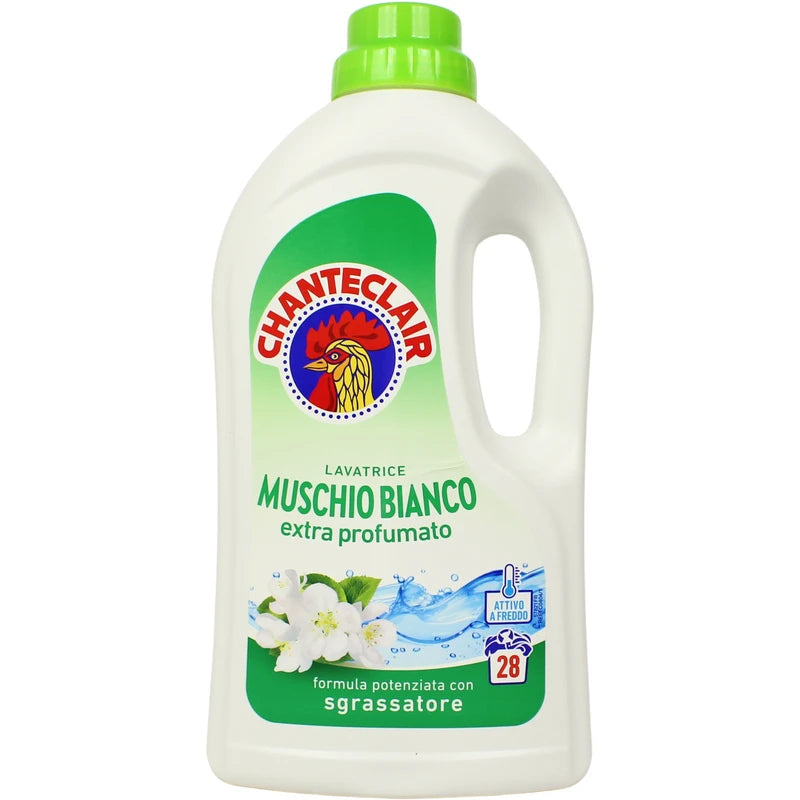 CHANTECLAIR Detergent lichid pentru rufe Muschio Bianco, 28 spălări, 1260 ml