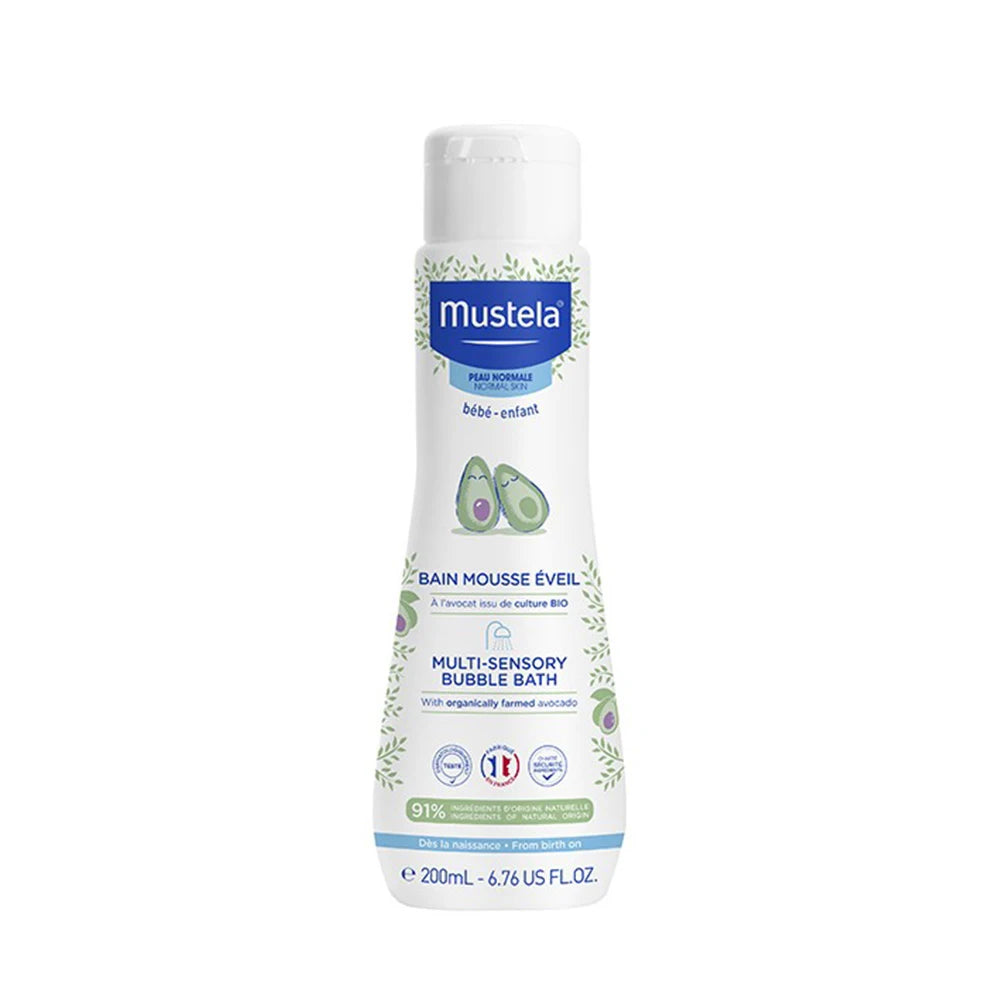 MUSTELA Baie cu o mie de bule pentru copii – Curăță, calmează, hidratează și protejează 200 ml