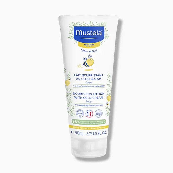 MUSTELA – Lapte Nutritiv cu Cold Cream pentru Piele Uscată, 200 ml