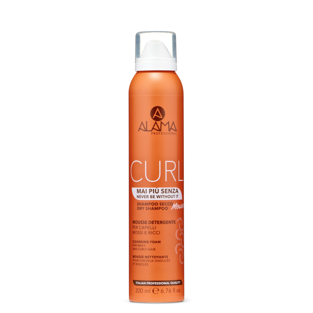 ALAMA Curl - Șampon uscat pentru păr creț și ondulat, 200 ml
