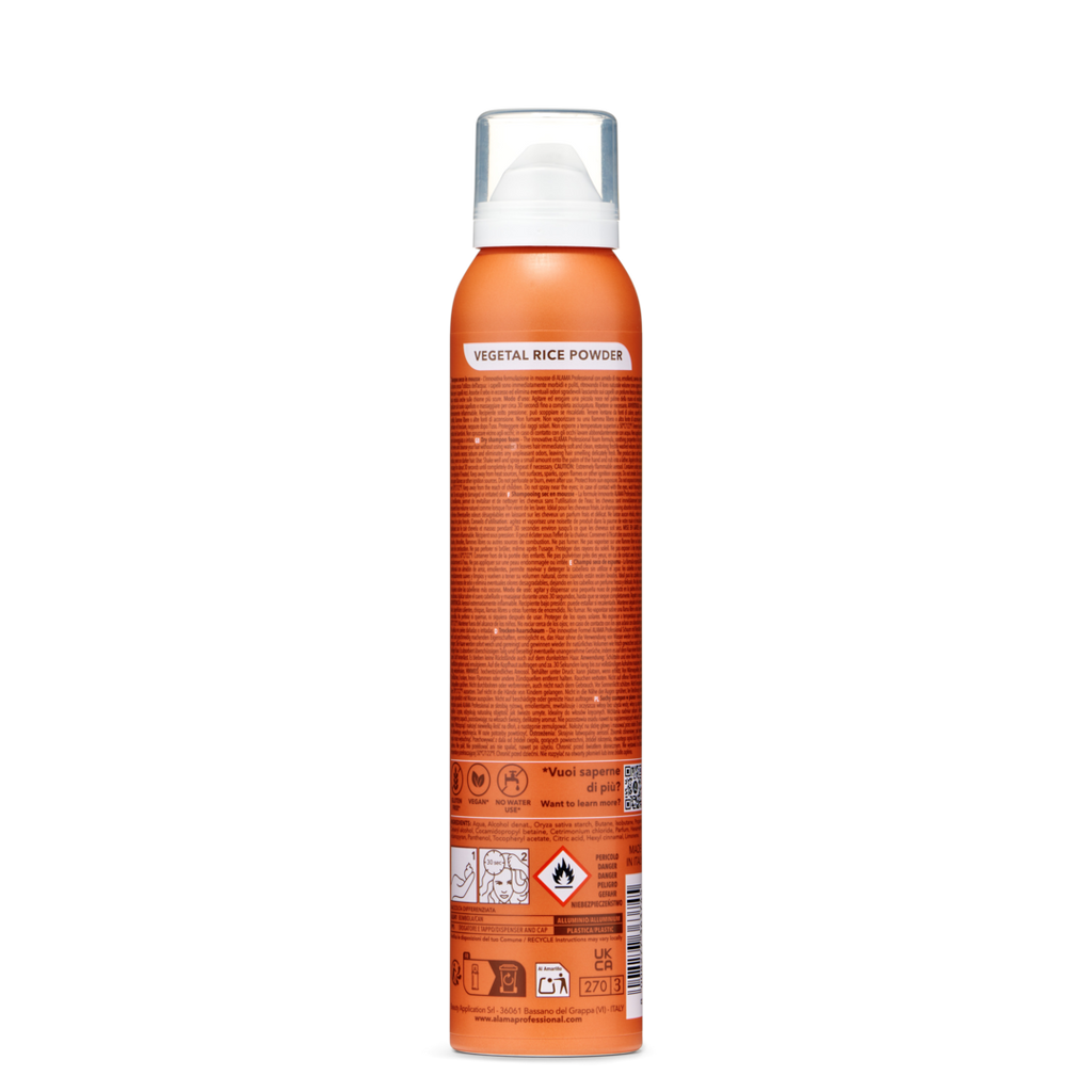 ALAMA Curl - Șampon uscat pentru păr creț și ondulat, 200 ml