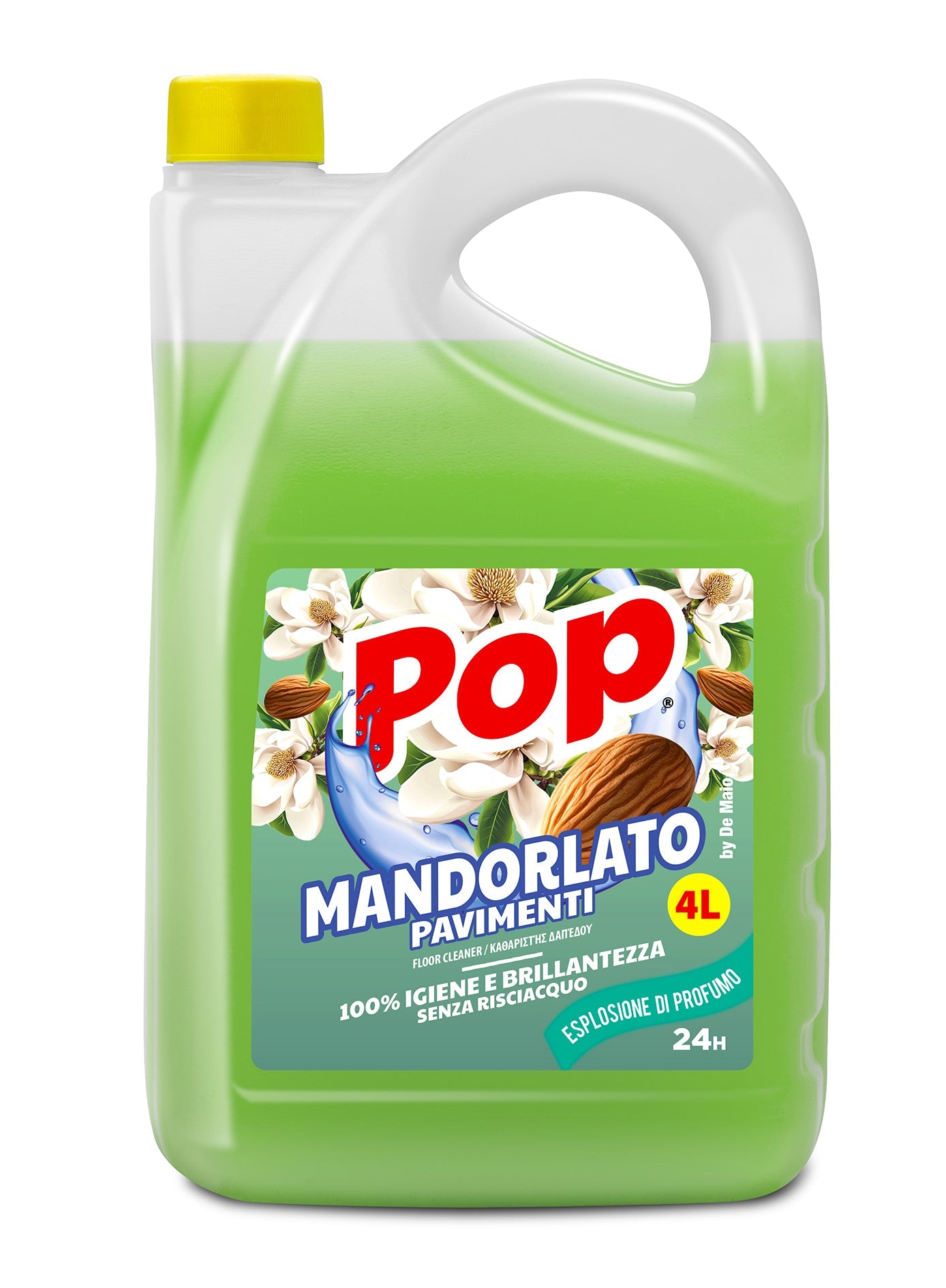 POP Detergent pentru pardoseli Mandorlato, 4 L