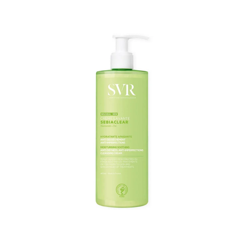 SVR Sebiaclear – Cremă Lavantă Purifiantă Anti-imperfecțiuni, 400 ml