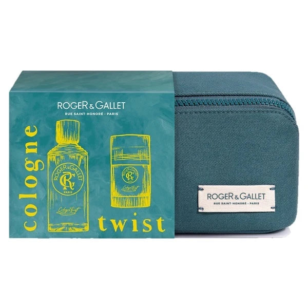 ROGER&GALLET – Set Cadou de Crăciun: Trousse Cologne Twist + Deodorant