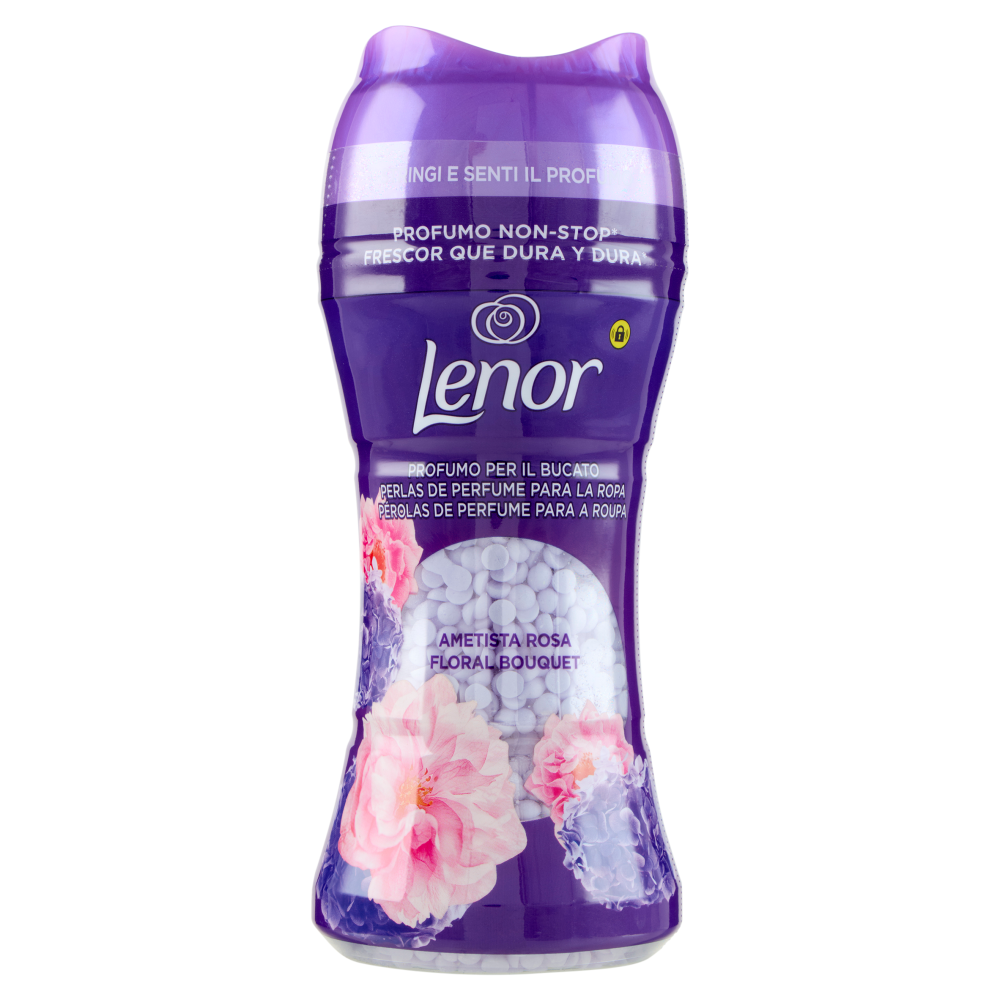 LENOR Perle parfumate pentru rufe Ametist roz, 195 g