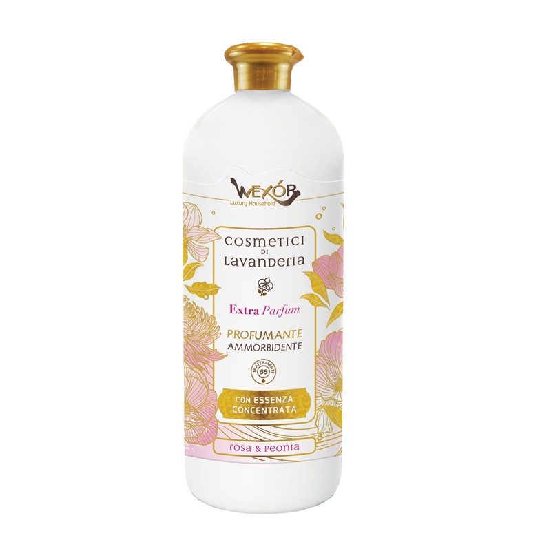 WEXOR Balsam de rufe parfumat Rosa & Peonia, 1000 ml