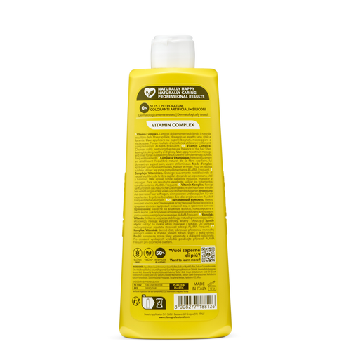 ALAMA Frequent - Șampon pentru utilizare frecventă, pentru toate tipurile de păr, 500 ml