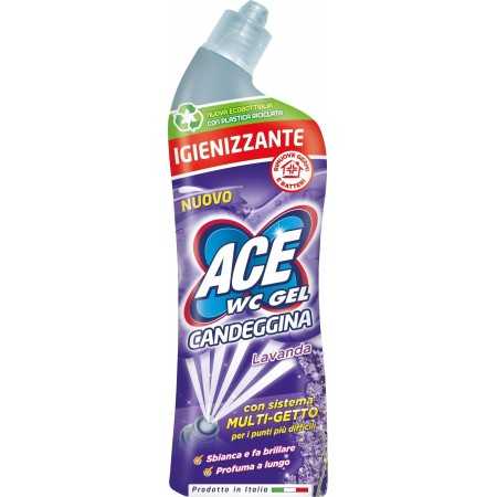 ACE Gel WC cu înălbitor Lavandă, 700 ml