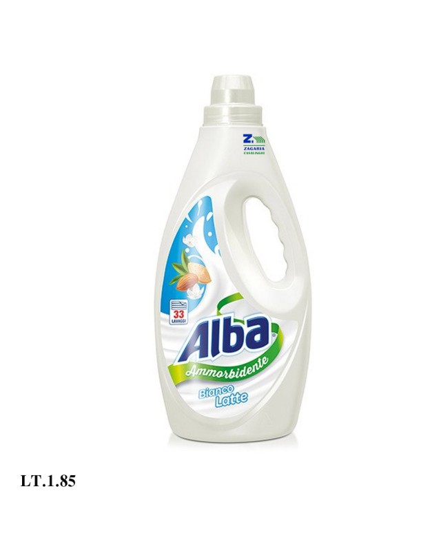 ALBA Balsam de rufe Lapte alb, 33 spălări, 1850 ml