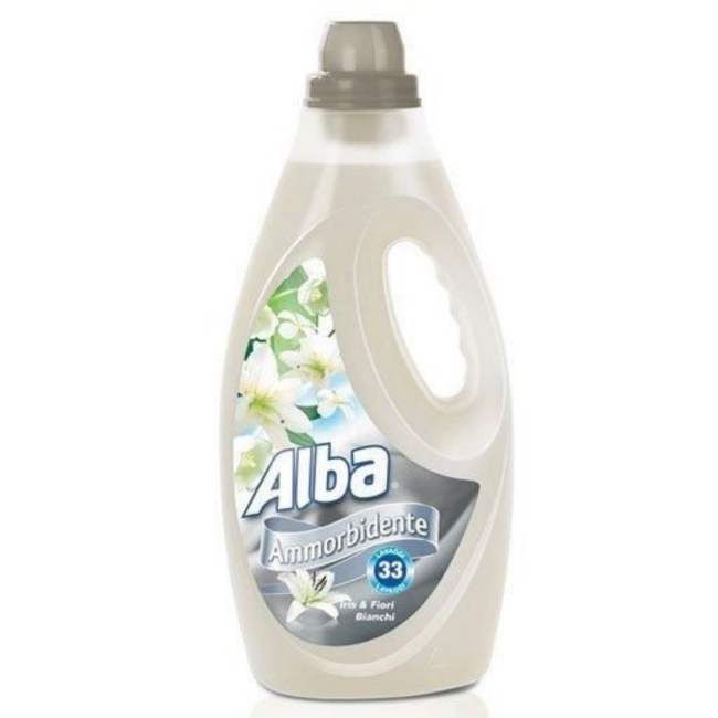 ALBA Balsam de rufe Iris și flori albe, 33 spălări, 1850 ml