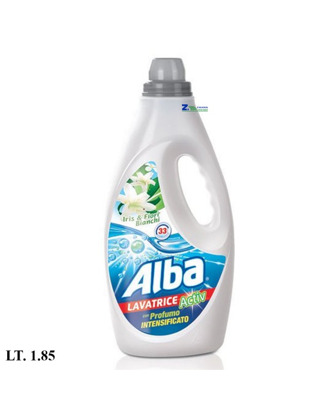 ALBA Detergent lichid pentru rufe Iris și flori, 33 spălări, 1850 ml