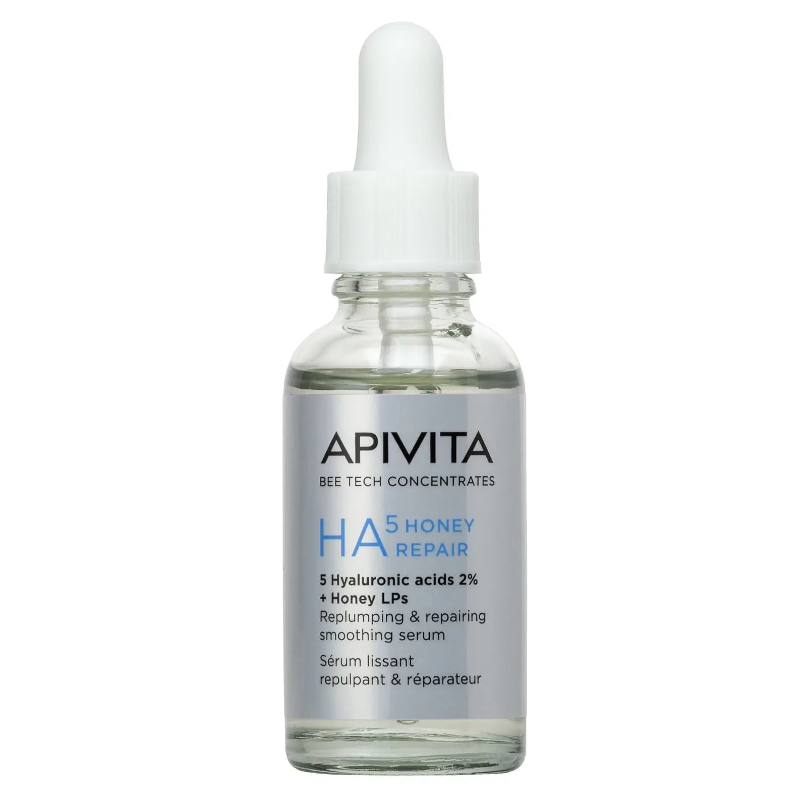 APIVITA BEE TECH CONCENTRATES - HA5 HONEY REPAIR SÉRUM VISO IDRATANTE E ANTI-RUGHE CON ACIDO IALURONICO, 30ml