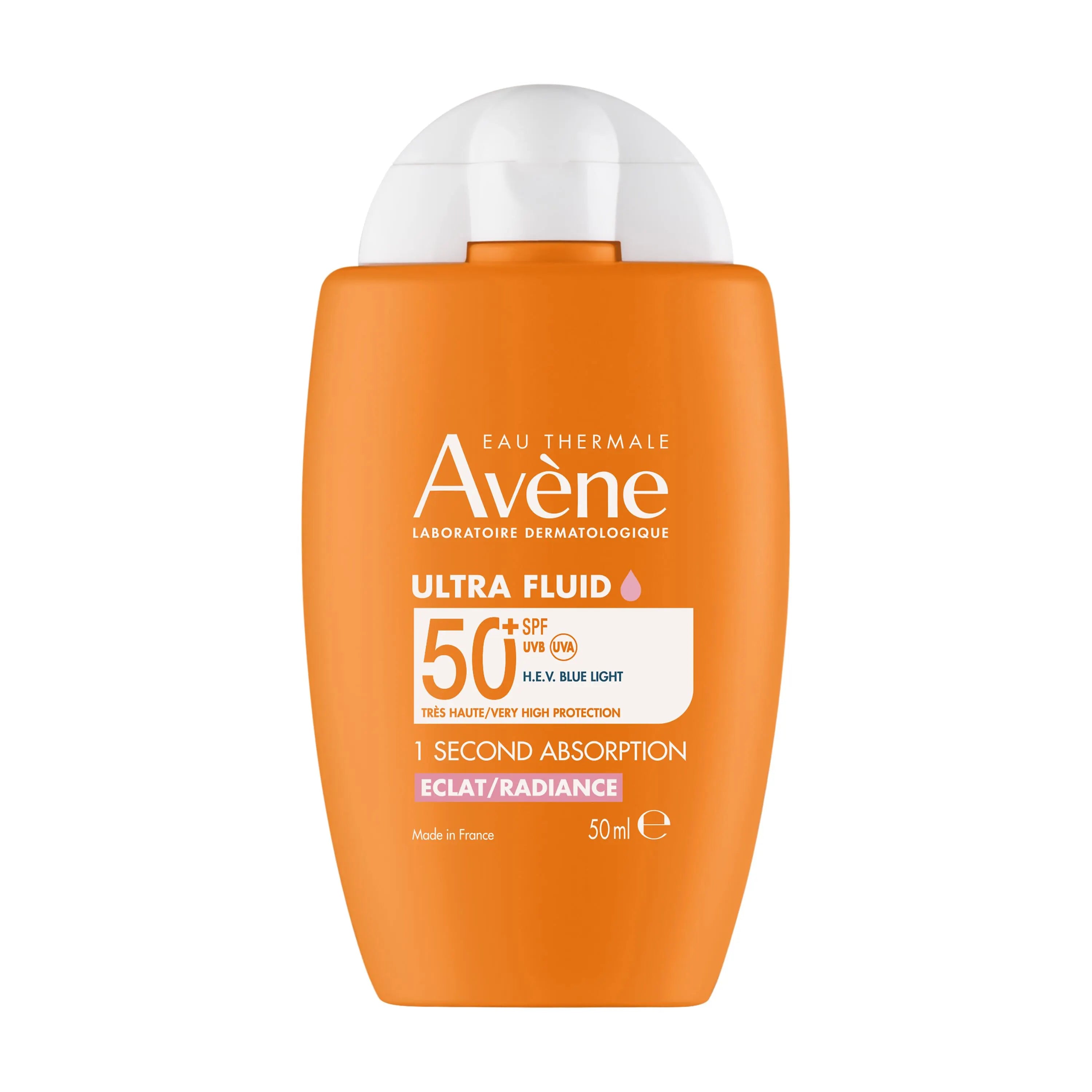 AVÈNE Ultra Fluid Luminozitate Protecție Foarte Ridicată SPF50+ 50ML