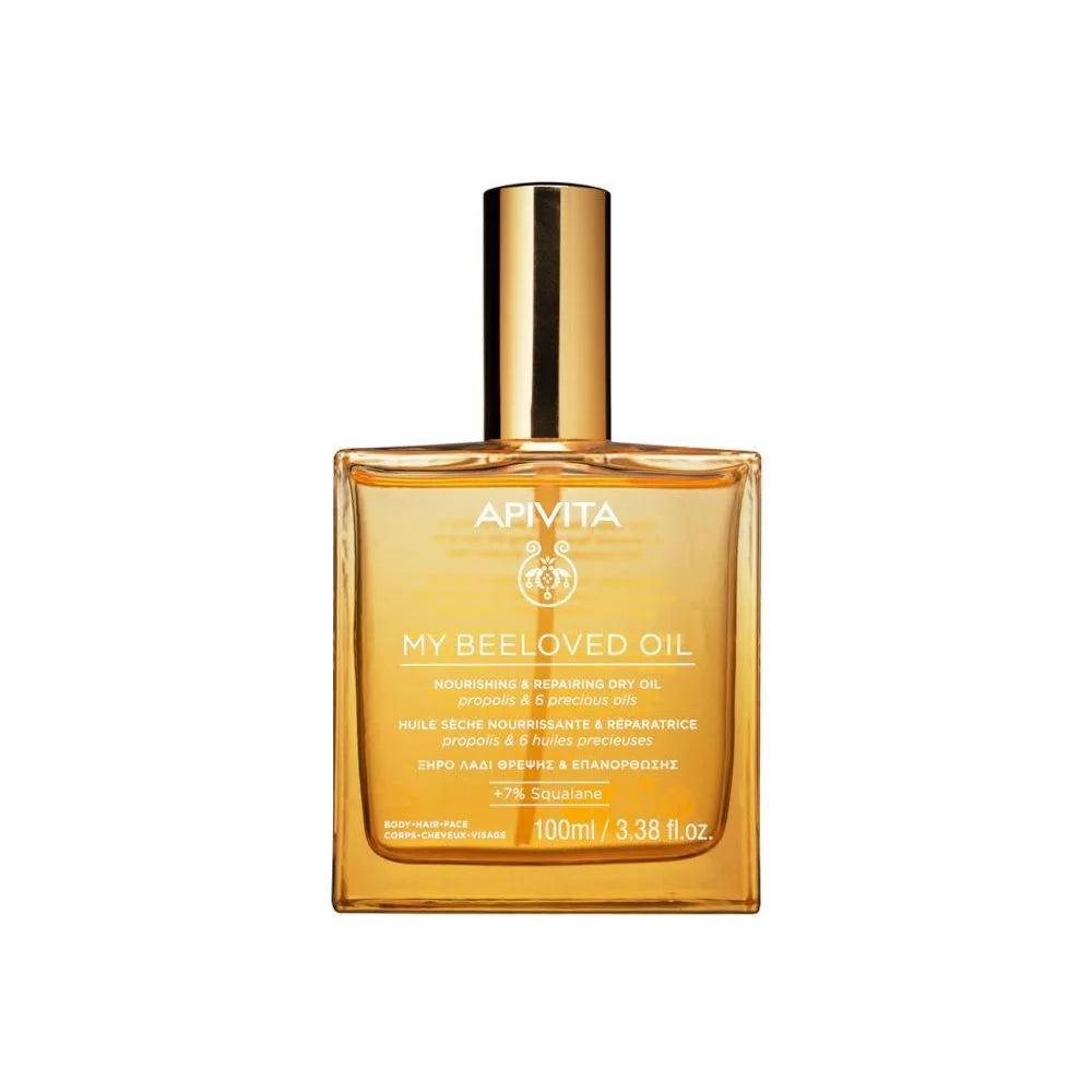 Apivita My BeeLoved – Ulei Uscat Hrănitor și Reparant, 100 ml