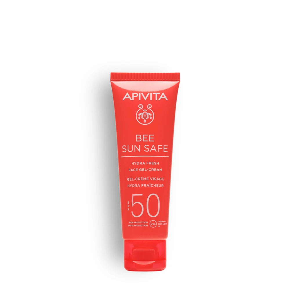 APIVITA BEE SUN SAFE - HYDRA FRESH CREMA GEL VISO SPF50, 50ml