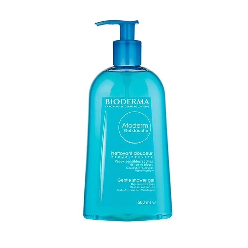 Bioderma Atoderm Gel Doccia – Gel de duș hidratant pentru piele sensibilă, 500 ml