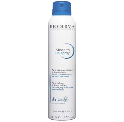 BIODERMA Atoderm SOS Spray – Spray Ultra-Calmant Anti-Mâncărime, 200ml