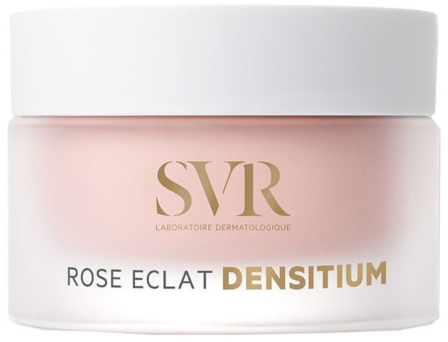 SVR Densitium Rose Eclat - Cremă facială anti-age, iluminatoare și redensifiantă, recipient reîncărcabil, 50 ml
