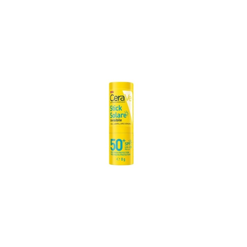CERAVE Stick solar invizibil SPF50+, 8 g