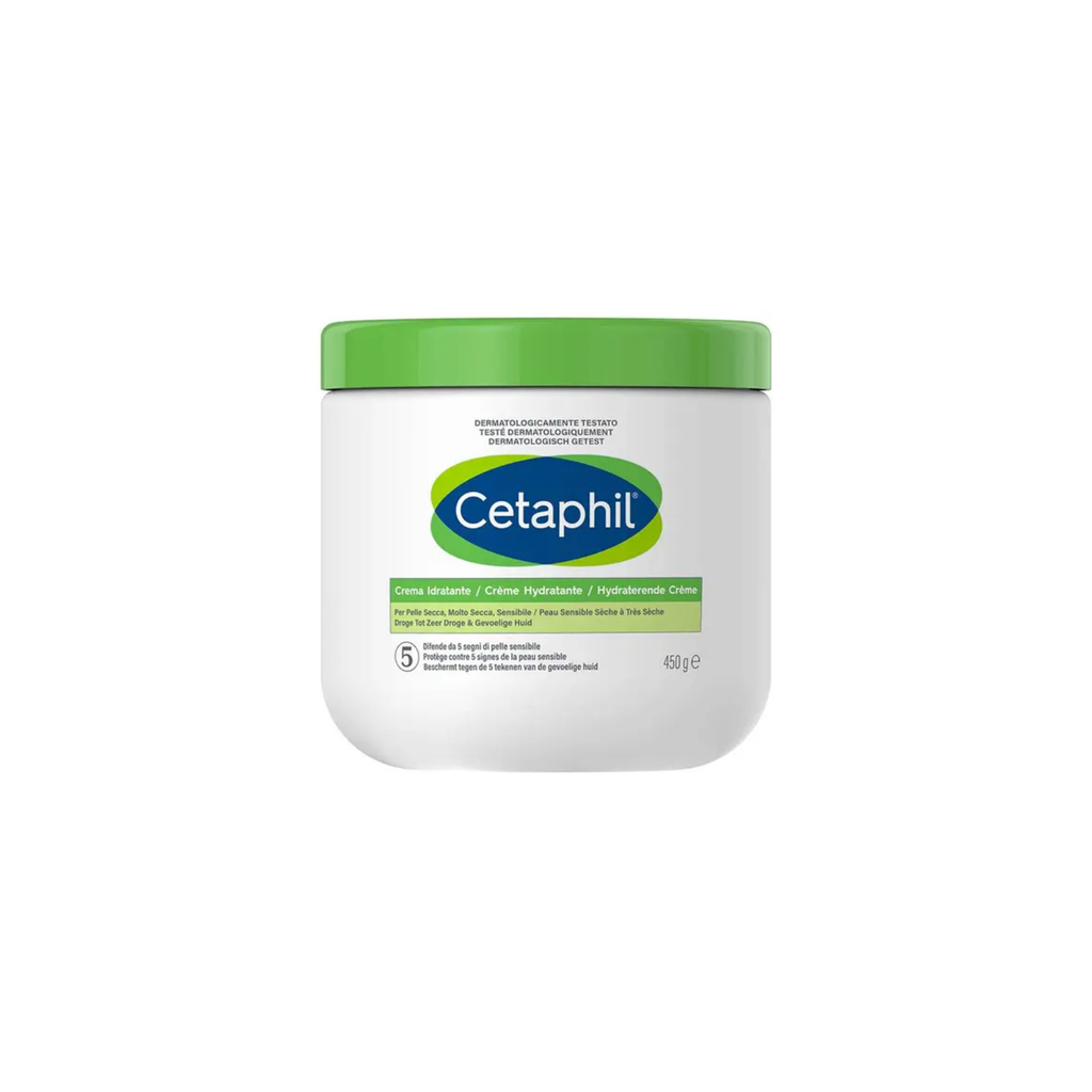 CETAPHIL – Cremă Hidratantă pentru Piele Uscată, Foarte Uscată și Sensibilă, 450 g