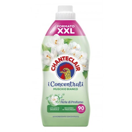 CHANTECLAIR I Concentrati Muschio Bianco, balsam concentrat pentru rufe, 90 spălări, 1800 ml