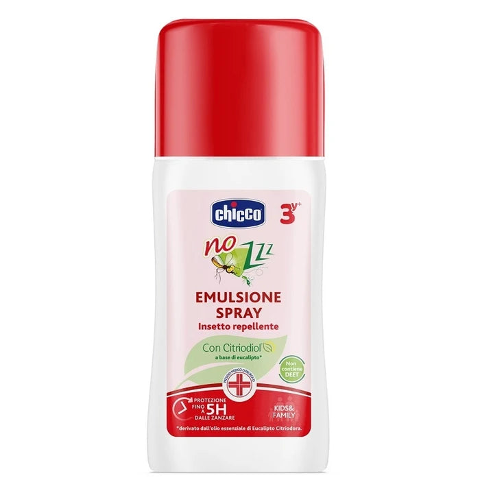 CHICCO NOzzz – Emulsie Spray repelent împotriva insectelor 3+ ani, 100ml