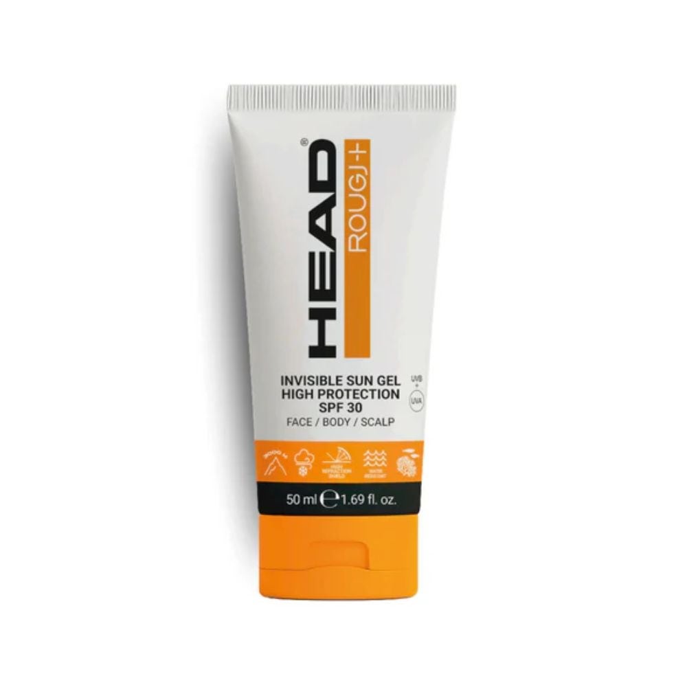 Rougj Head Gel solar invizibil SPF30 Gel Protecție solară înaltă Față corp și scalp, 50 ml