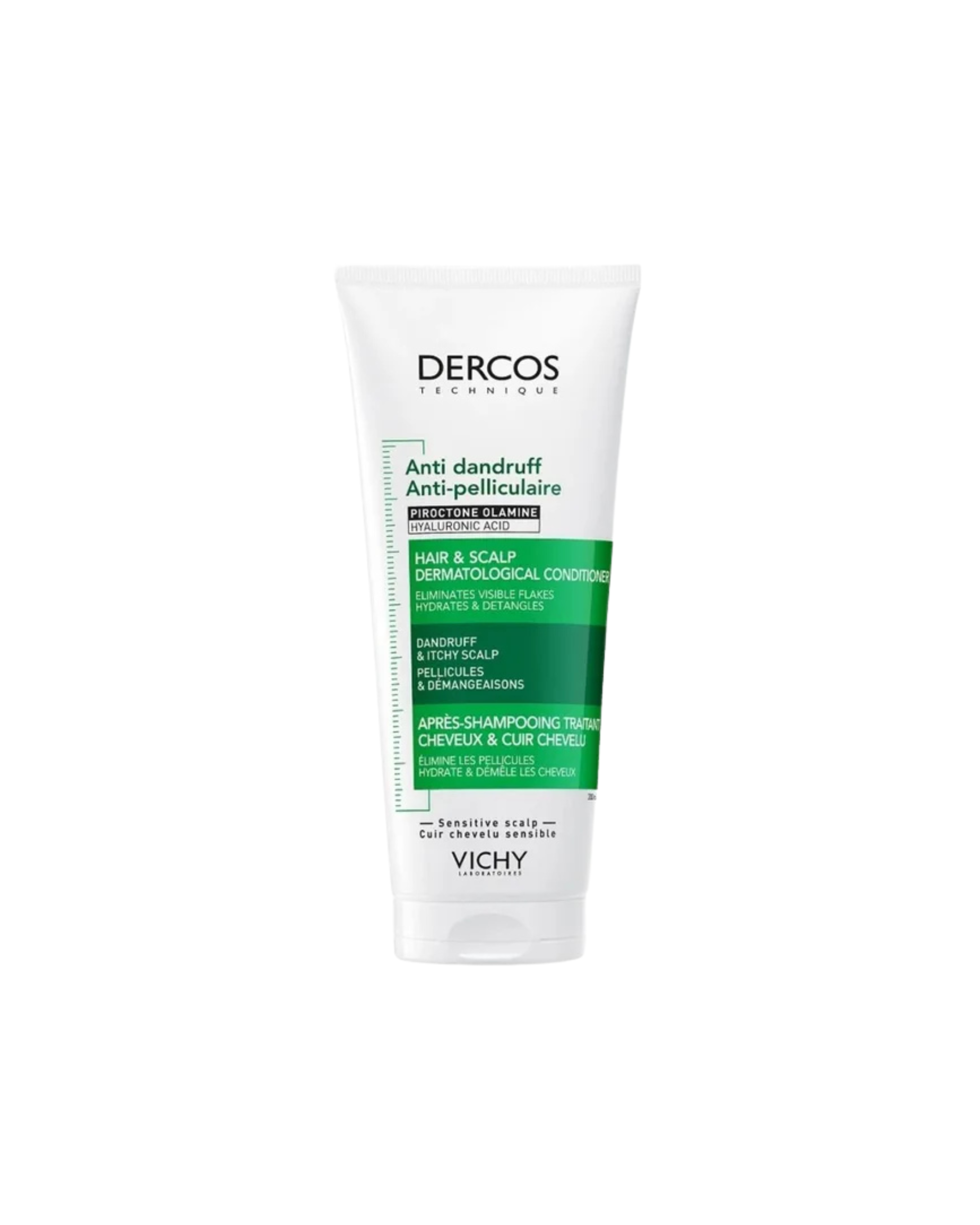VICHY DERCOS TECHNIQUE - Balsam Anti-Mătreață Calmante pentru Toate Tipurile de Păr, 200 ml