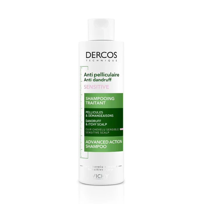 VICHY Dercos - Șampon Antimătreață pentru Păr Sensibil, 200ml