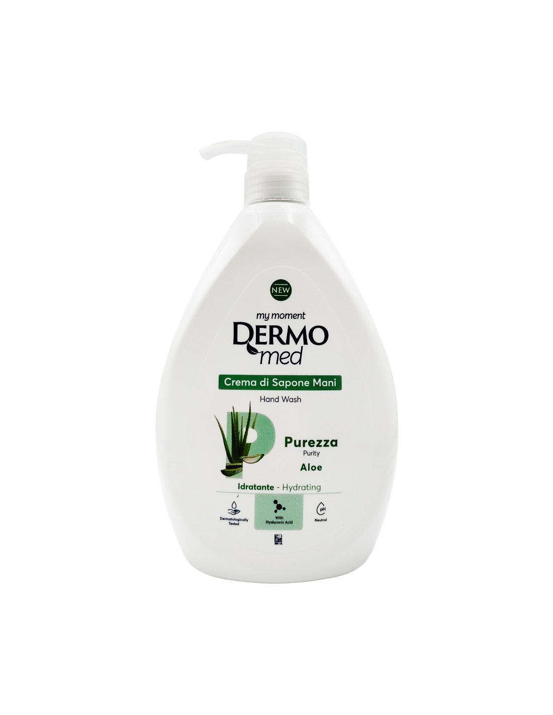 DERMOMED Săpun lichid Aloe Vera și Rodie, 1 L