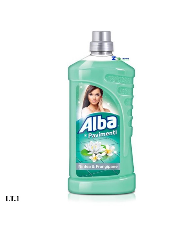ALBA Detergent pentru pardoseli Nufăr și frangipani, 1000 ml