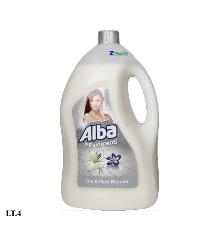 ALBA Detergent pentru pardoseli Iris și flori BIANCHI, 4000 ml