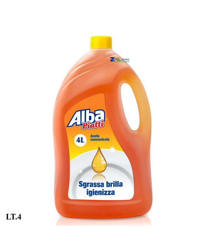 ALBA Detergent pentru vase cu oțet, 4000 ml