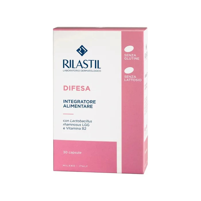 RILASTIL DIFESA – Integrator cu Probiotice și Vitamina B2, 30 Capsule