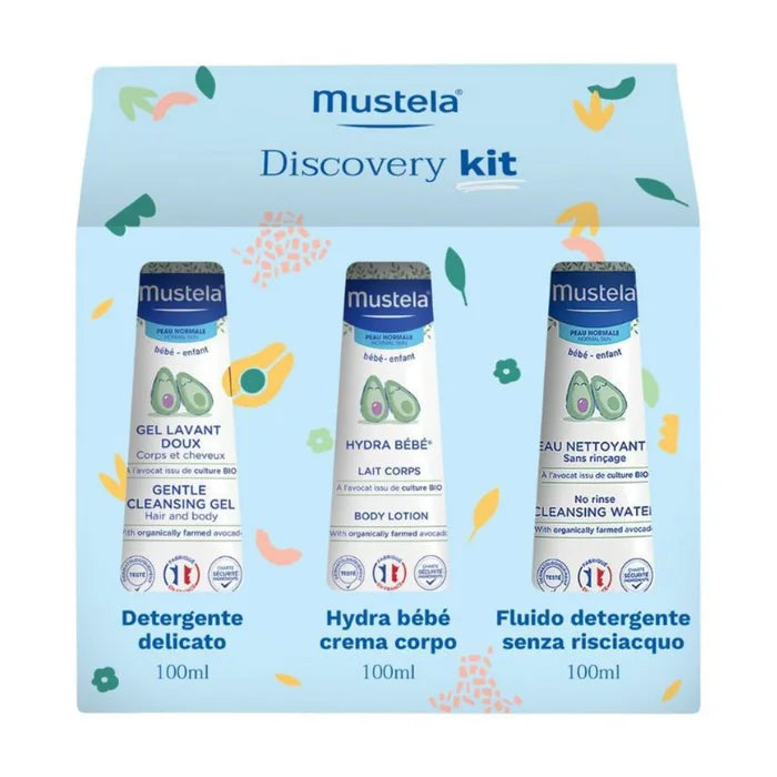 Mustela Discovery Kit – Kit de călătorie pentru bebeluși