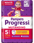 PAMPERS Progressi – scutece, junior, 17 bucăți