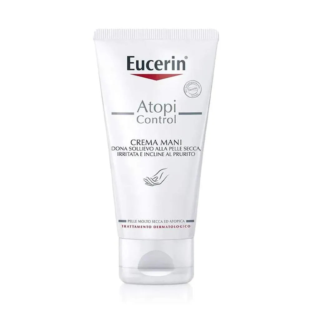 EUCERIN AtopiControl – Cremă Mâini pentru Eczemă, 75 ml