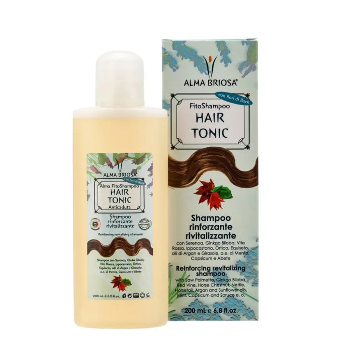 ALMA BRIOSA - FitoShampoo Hair Tonic Șampon Anticădere Revitalizant și Fortifiant, 200 ml