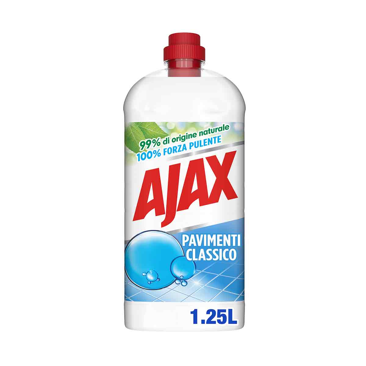 AJAX Detergent pentru pardoseli Alb, 1,25 L