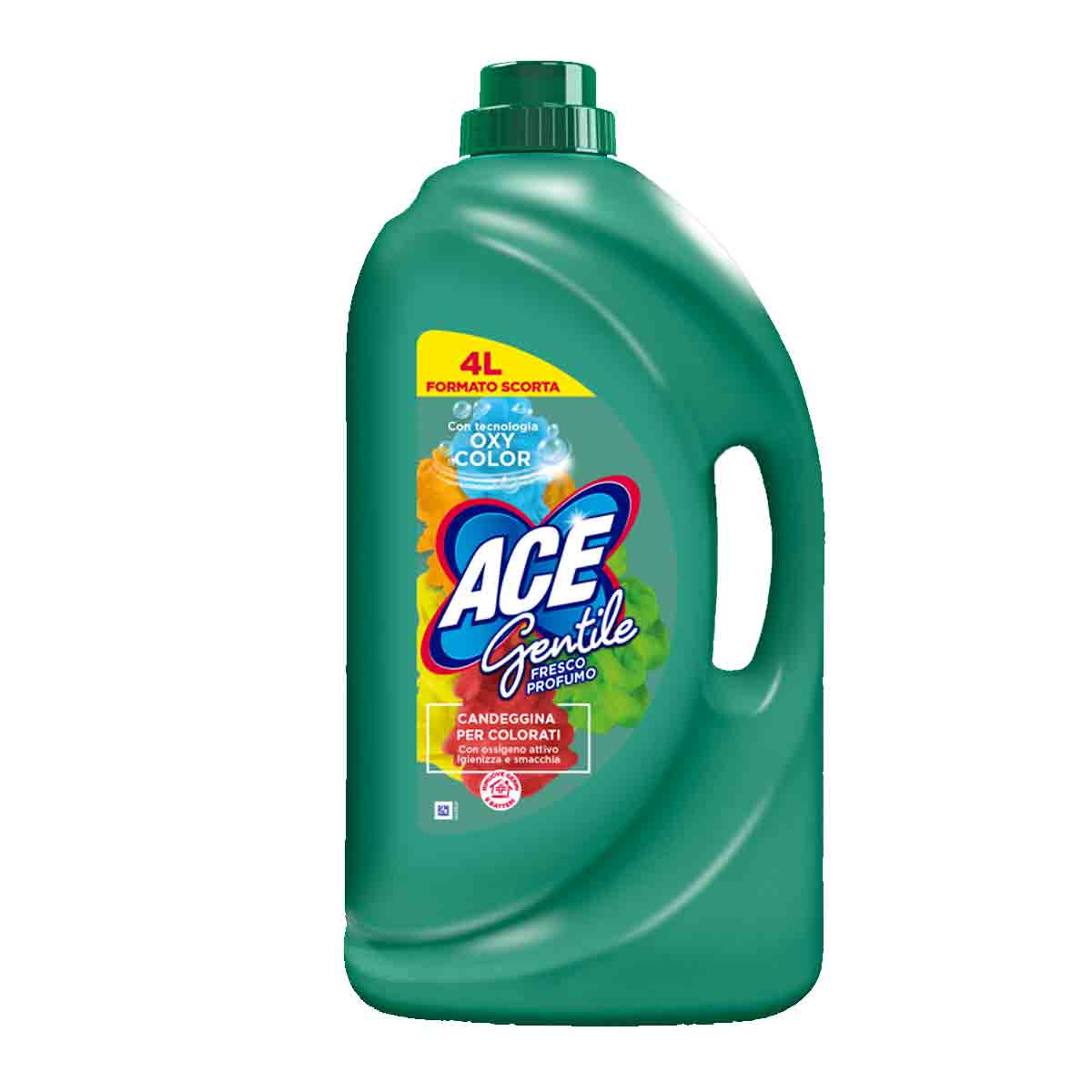 ACE Gentile Fresco Profumo, soluție delicată pentru pete și rufe colorate, 4 L