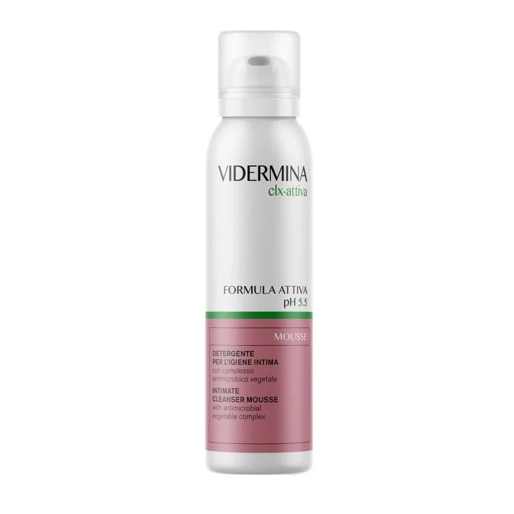 VIDERMINA CLX — Spuma detergent pentru igiena intimă pH 5.5, 150ml