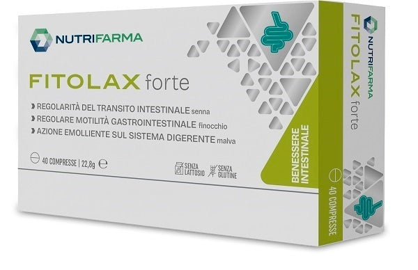 AQUA VIVA Nutrifarma - Fitolax Forte Supliment alimentar pentru tranzit intestinal, 40 comprimate