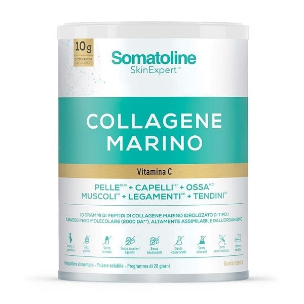 SOMATOLINE Colagen marin hidrolizat cu vitamina C, 278 g